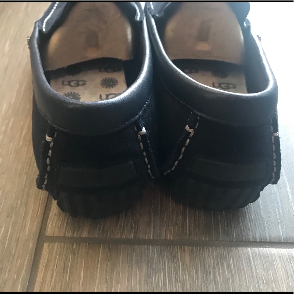 UGG Men’s Navy Bel Air Venetian Loafers SZ 7.5 - Picture 4 of 7